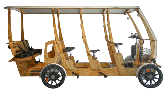 Vélo bus touristique Woodyspace Inclusif